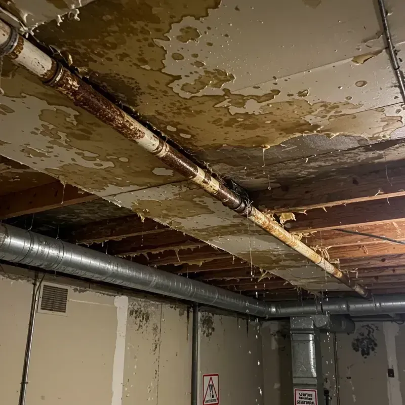 Ceiling Water Damage Repair in Steele County, ND