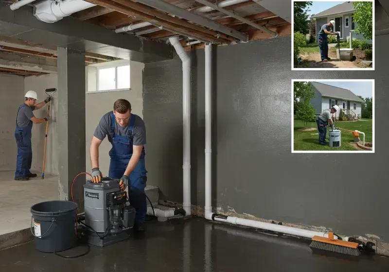 Basement Waterproofing and Flood Prevention process in Steele County, ND